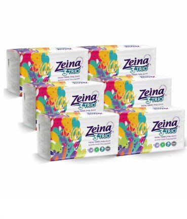 Premium Soft Facial Tissues Trio Pack -6 Packs