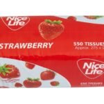 Strawberry Bliss Facial Tissues