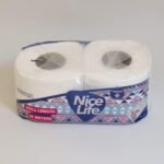 Compact Compressed Toilet Tissue Rolls