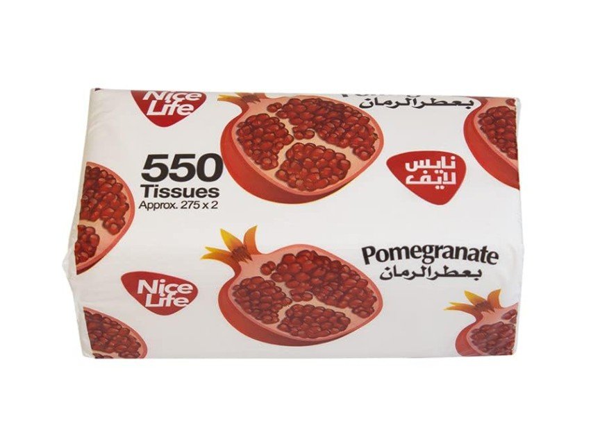 Nice Life Soft Tissues – Pomegranate Scent