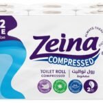 Zeina Compressed Toilet Rolls