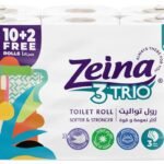The Zeina Toilet Trio - 12 Rolls