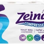 Zeina Compressed Toilet Roll - 8 Rolls