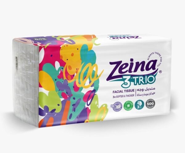 Zeina 500 Tissue Bag TRIO