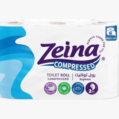 Zeina Compressed Toilet Tissue Rolls