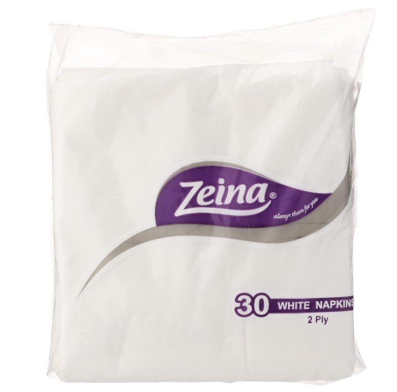 Zeina White Napkins