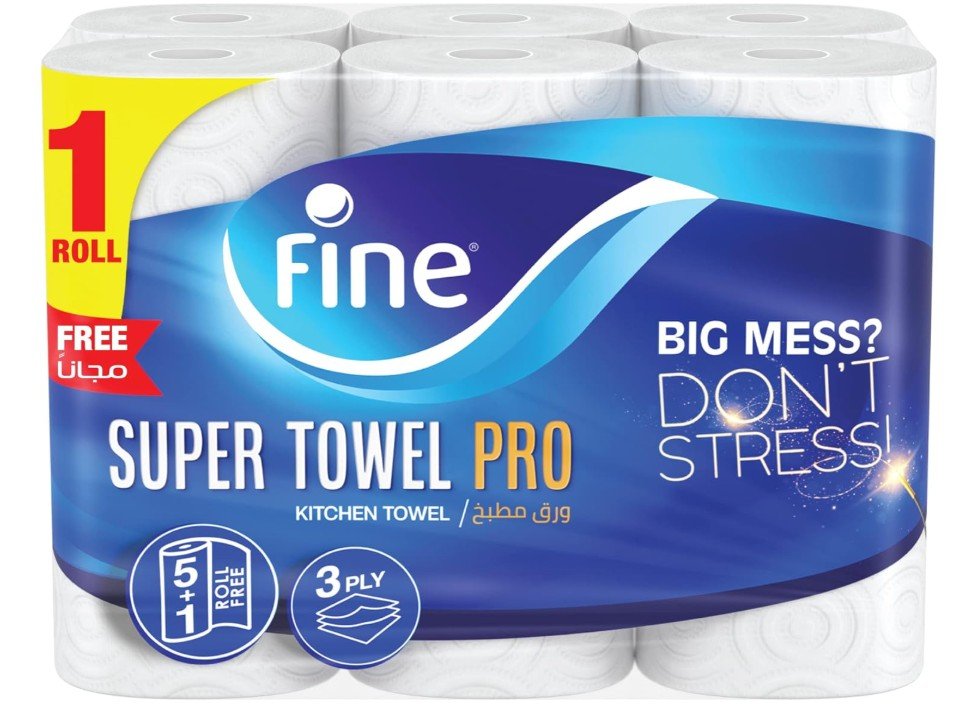 Fine Kitchen Tissues Super Roll