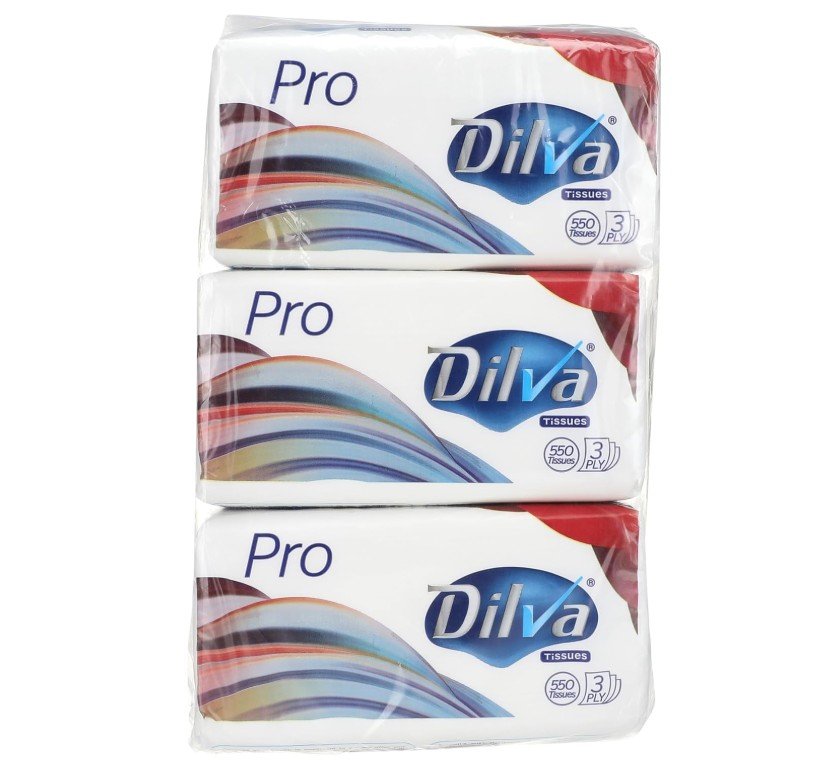 Dilva Pro 550 Tissues Pack Dilva Pro 550 Tissues Pack