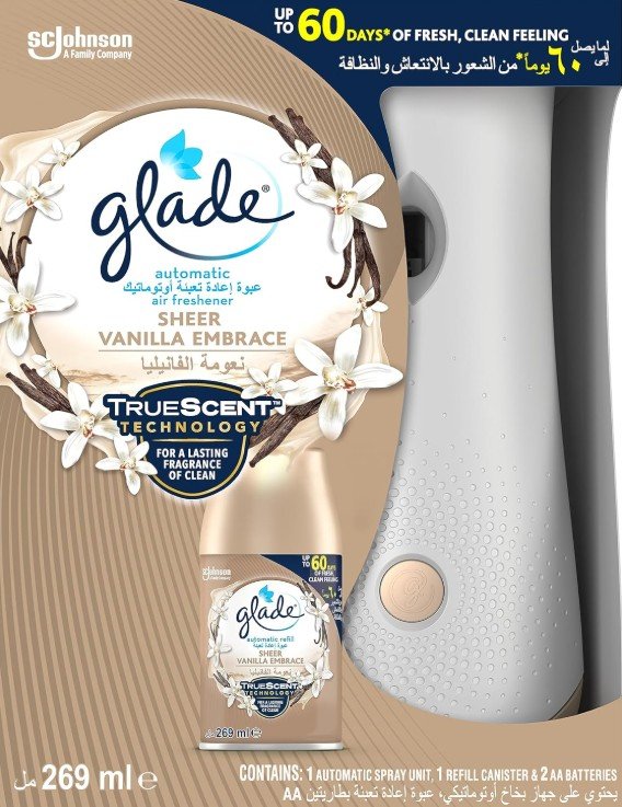 Glade Vanilla Embrace Automatic Air Freshener