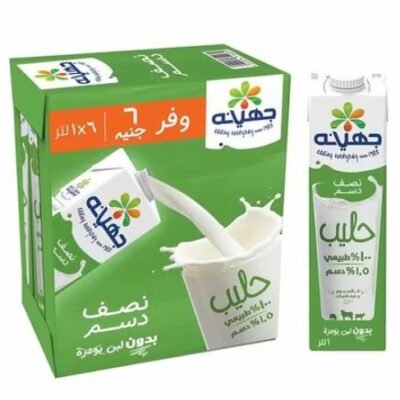 Half Cream Milk -1L*6Pcs