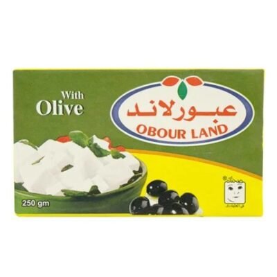 Obour Land Feta Cheese with Olives -250g