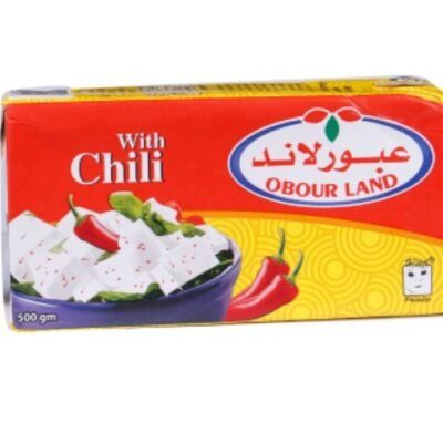 Obour Land Feta Cheese with Chili- 500g