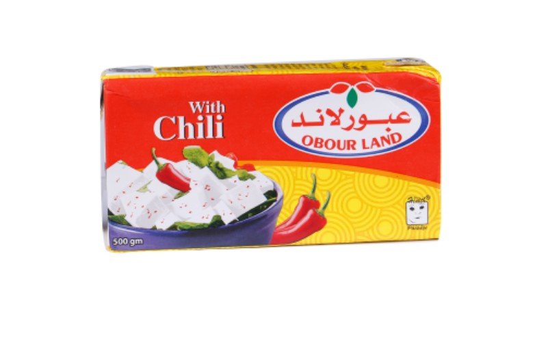 Obour Land Feta Cheese with Chili- 500g