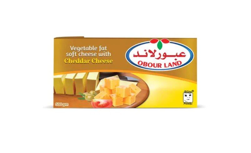 Obour Land Feta Cheese with Cheddar--500g
