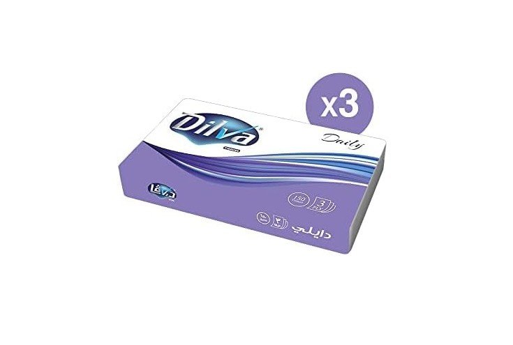 Dilva 3-Pack Daily Facial Towelettes