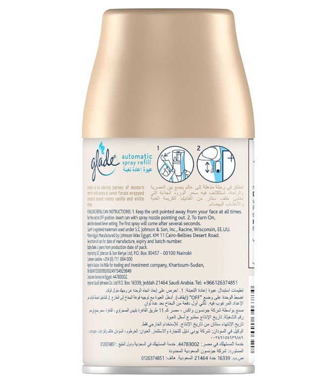 Glade Automatic Spray Refill - Vanilla