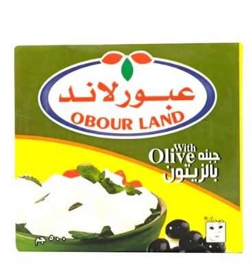 Obour Land Feta Cheese with Olives- 500g