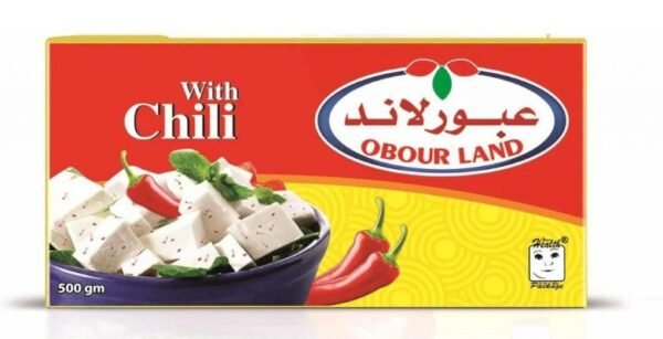 Obour Land Feta Cheese with Chili- 250g