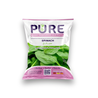 PURE Frozen Spinach – 400g