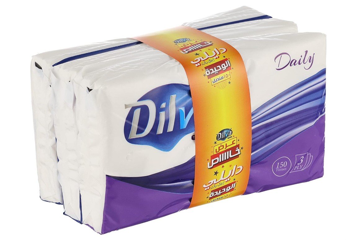 Dilva 3-Pack Daily Facial Towelettes