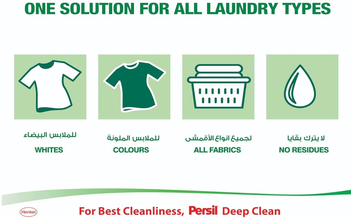 Persil Low Suds Powder Detergent 8kg