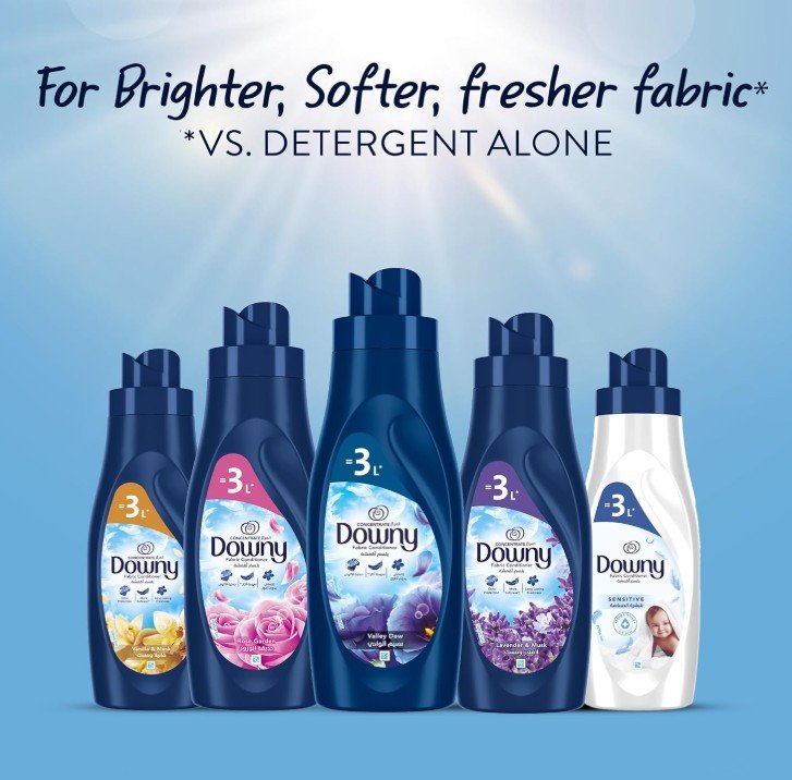 Downy Concentrated Fabric Softener - Lavender -1L