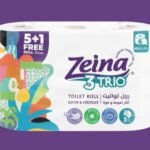 The Zeina Toilet Trio - 12 Rolls