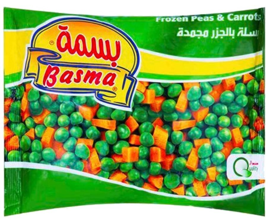 Basma Frozen Peas & Carrots – 400g