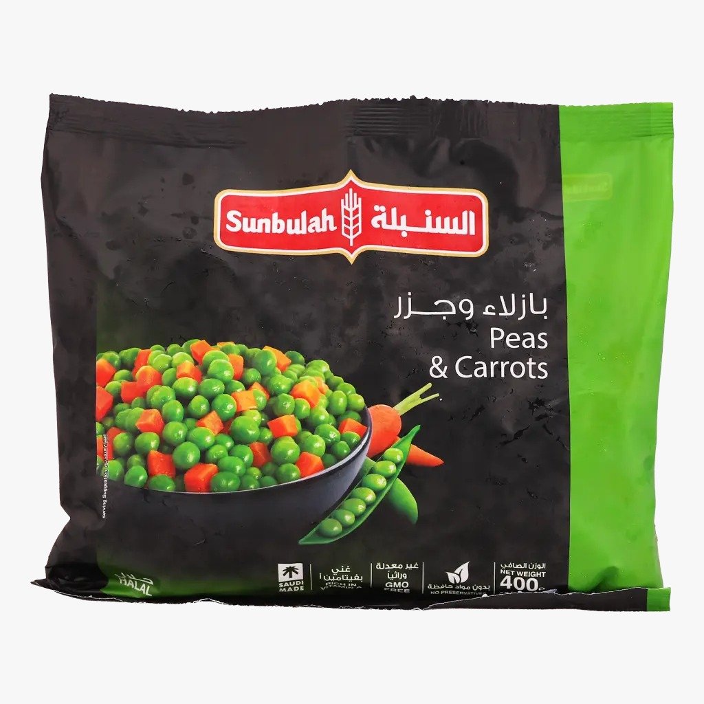 Sunbulah Peas & Carrot - 400g