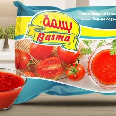 Basma Frozen Chopped Tomatoes - 400g