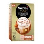 Nescafe Cappuccino with Caramel - 17 gram - 12 Sachet