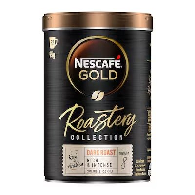 Nescafe Gold Blend Roastery Collection Rich & Intense Coffee - Dark Roast - 95 g