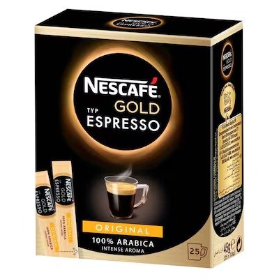 Nescafe Gold Instant Coffee Espresso Stick – 1.8g x Pack of 25