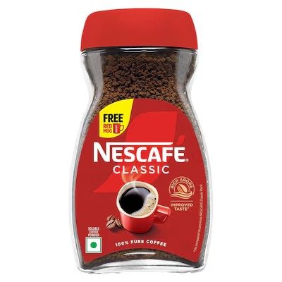 Nescafe Classic Instant Coffee – 190 gm + Free Mug