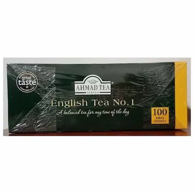 Ahmad Tea English No.1 Tea Bags - 100 Tea Bags