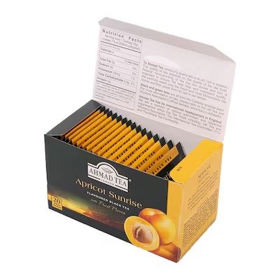 Ahmad Tea Apricot Tea - 20 Count