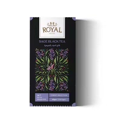 ROYAL BLACK TEA WITH SAGE 20TB