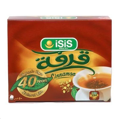 Isis Cinnamon Flavour Herbal Tea Bags - 50 Sachets
