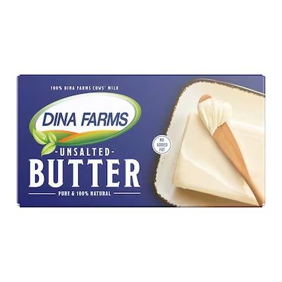 Dina Farms Unsalted Butter – 400 gram