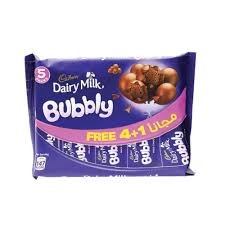 Cadbury Dairy Milk Bubbly Chocolate - 140g (Saving Offer)