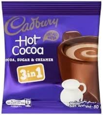 Cadbury 3x1 Hot Cocoa Sachet - 30g