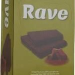 Rave Small Cocoa Wafer Choco - 4 Pieces x 12 Packs