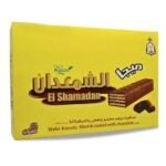 Shamadan Mega Wafer Filled and Covered with Chocolate - 4 Biscuits x 6 Pieces