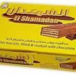 Shamadan Mega Wafer Filled and Covered with Chocolate - 4 Biscuits x 6 Pieces