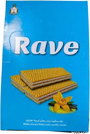 Rave Wafer Vanilla Cream 4+1