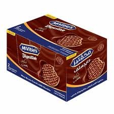 McVitie's Digestive Milk Chocolate Biscuits - 28g (12 Count)