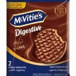 McVitie's Digestive Milk Chocolate Biscuits - 28g (12 Count)