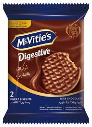 McVitie's Digestive Milk Chocolate Biscuits - 28g (12 Count)