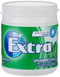 Extra Spearmint Sugar Free Chewing Gum - 60 Pieces