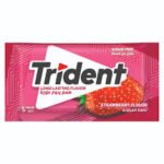 Trident Strawberry Flavored Chewing Gum - 5 Count